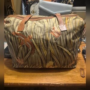Salvatore FerragamoTravel Bag with Nature Print
